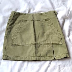 Marc by Marc Jacobs olive green skirt sz0 [985]